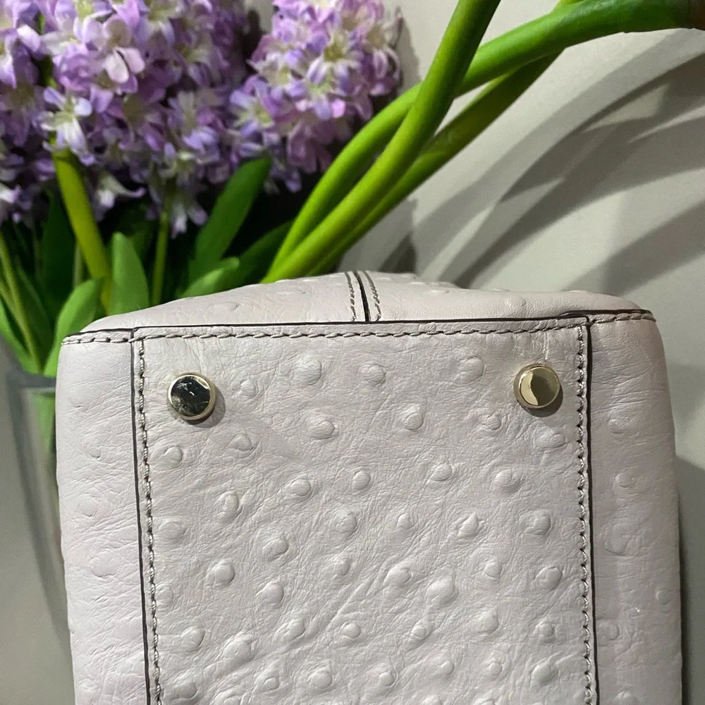 NWOT Kate spade Loden Bristol drive ostrich satchel